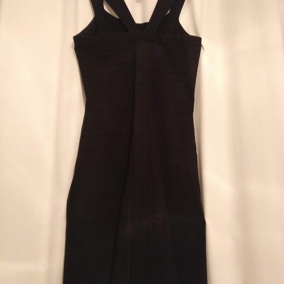 Express Bandage Little Black Dress - L - Picture 2 of 4
